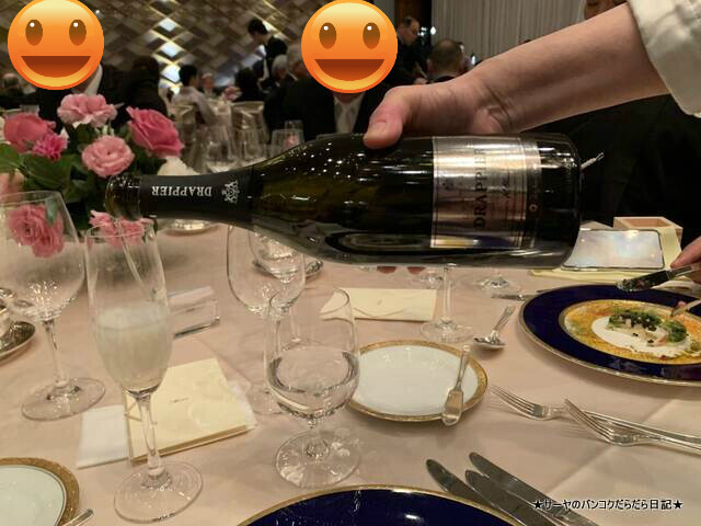 錦木 結婚式 ドンペリ