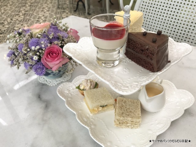 The T's Room 56 onnut cafe bangkok アフタヌーンティ