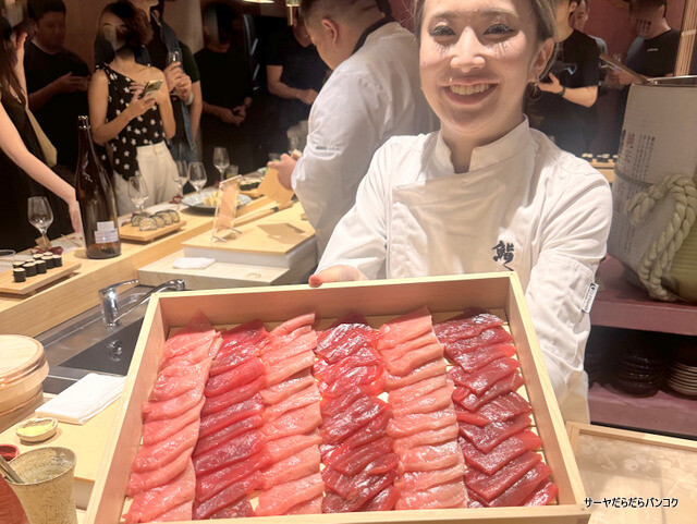 【SUSHI IWAI 鮨祝】 at Sukhumvit Soi22 ~女性職人が活躍!極上おまかせ鮨店オープン~