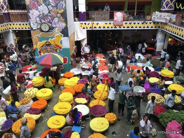 バンガロール KRマーケット 市場 インド (12)