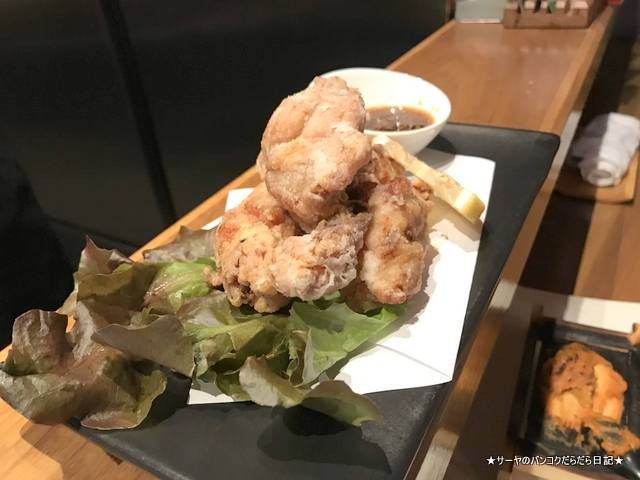 cocoro こころ ダイニング 創作和食 バンコク 塩唐揚げ