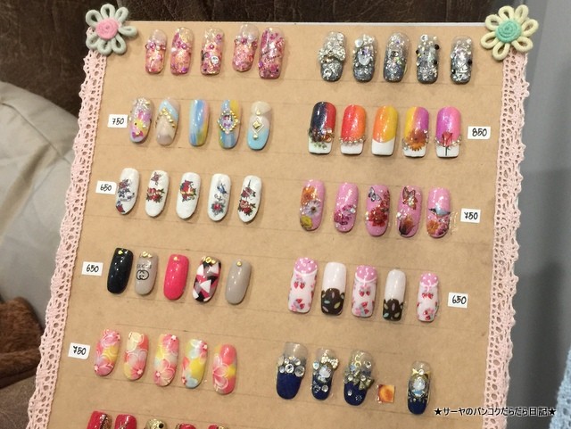 Nail Station プラカノン バンコク ネイル ジェル ペディキュア