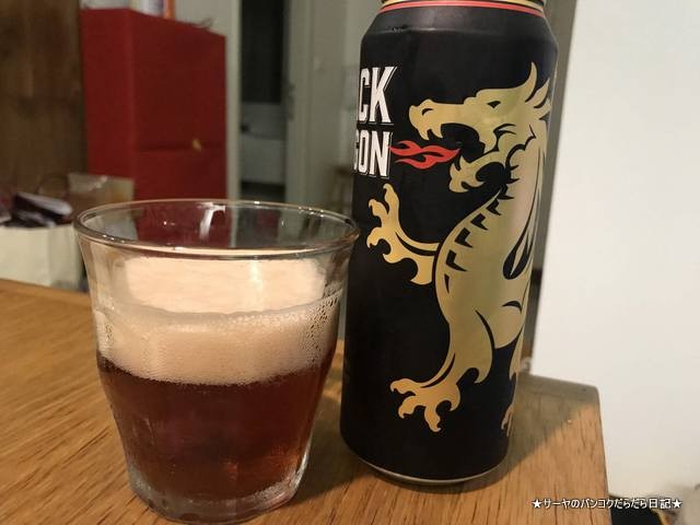 Black Dragon beer Thailand Craft クラフト 2019 ビール (1)