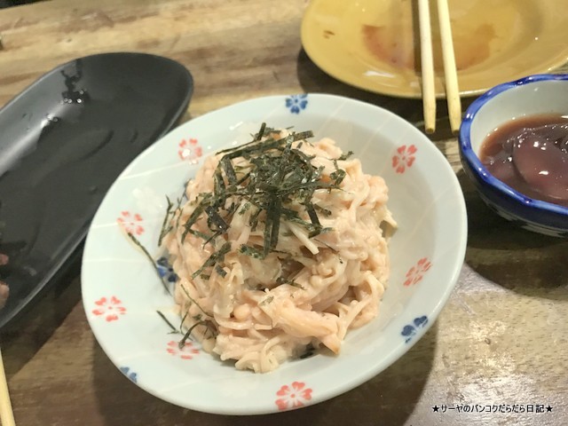 itoya 伊藤家 安 居酒屋 バンコク えのき明太子