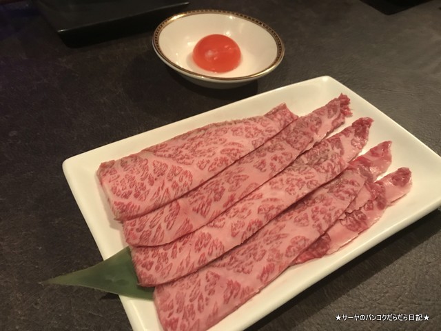 TOKYO XXX バンコク 焼肉 高級 美味しい さぶすき