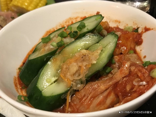 sankyu yakiniku 3休 三休 バンコク 美味しい焼肉 キムチ