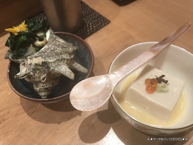 さぶ 貝 蟹 バンコク 会席 和食 レストラン 接待 (3)