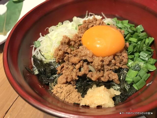 cocoro こころ ダイニング 創作和食 バンコク 混ぜソバ