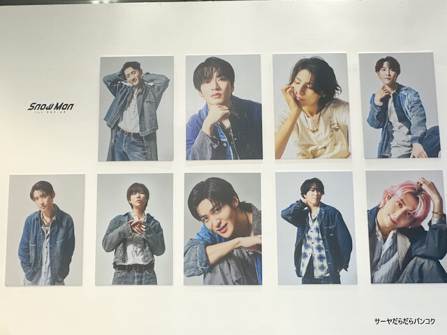 バンコク限定　全セット　 Man タイ　ポップアップ スノーマン　19点 Snow Man初のポップアップイベント、3都市目の開催地はバンコク