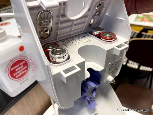 SARAYA alcohol sanitizer S1 タイ ディスペンサー (3)