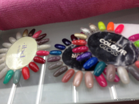 20 nails MBK バンコク ジェルネイル
