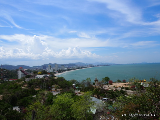 カオタキアップ寺 Khao Takiab Temple