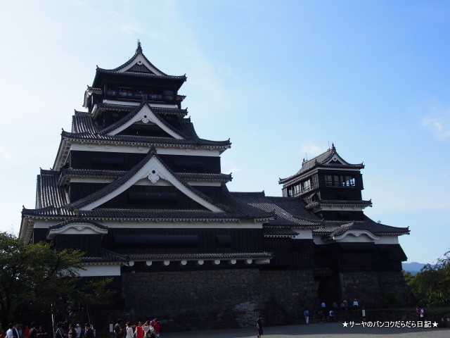 熊本城 Kumamoto Castle 馬刺 サーヤ