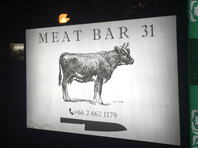 meat bar 31 bangkok タイ