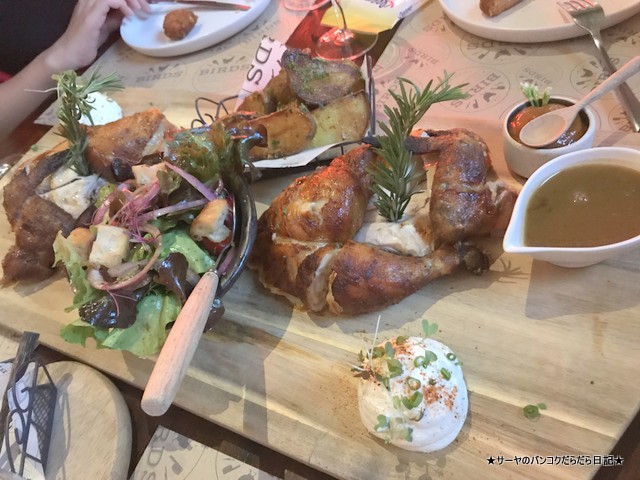 birds BKK top 人気レストラン 鶏料理 ガイヤーン インスタ映え