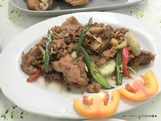 tonglee トンリー バンコク 老舗 食堂 Bangkok ムーパットガピ