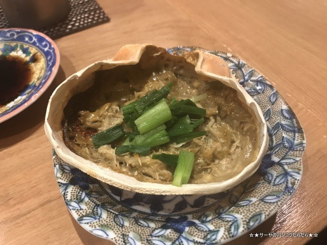 さぶ 貝 蟹 バンコク 会席 和食 レストラン 接待 (21)