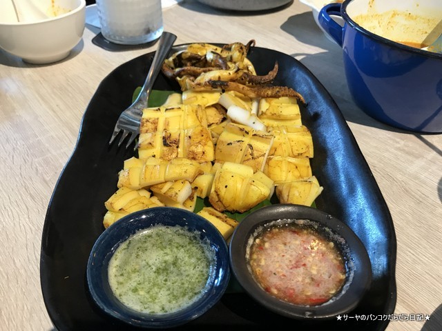 1919 Lhong rongsi seafood bangkok イカ焼き