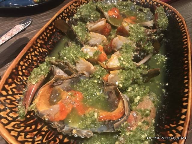 Amdang Typhoon Spicy Crab バンコク タイ料理 美味しい (5)