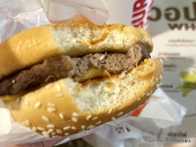 burger king dongmuang ドンムアン空港 バンコク (1)