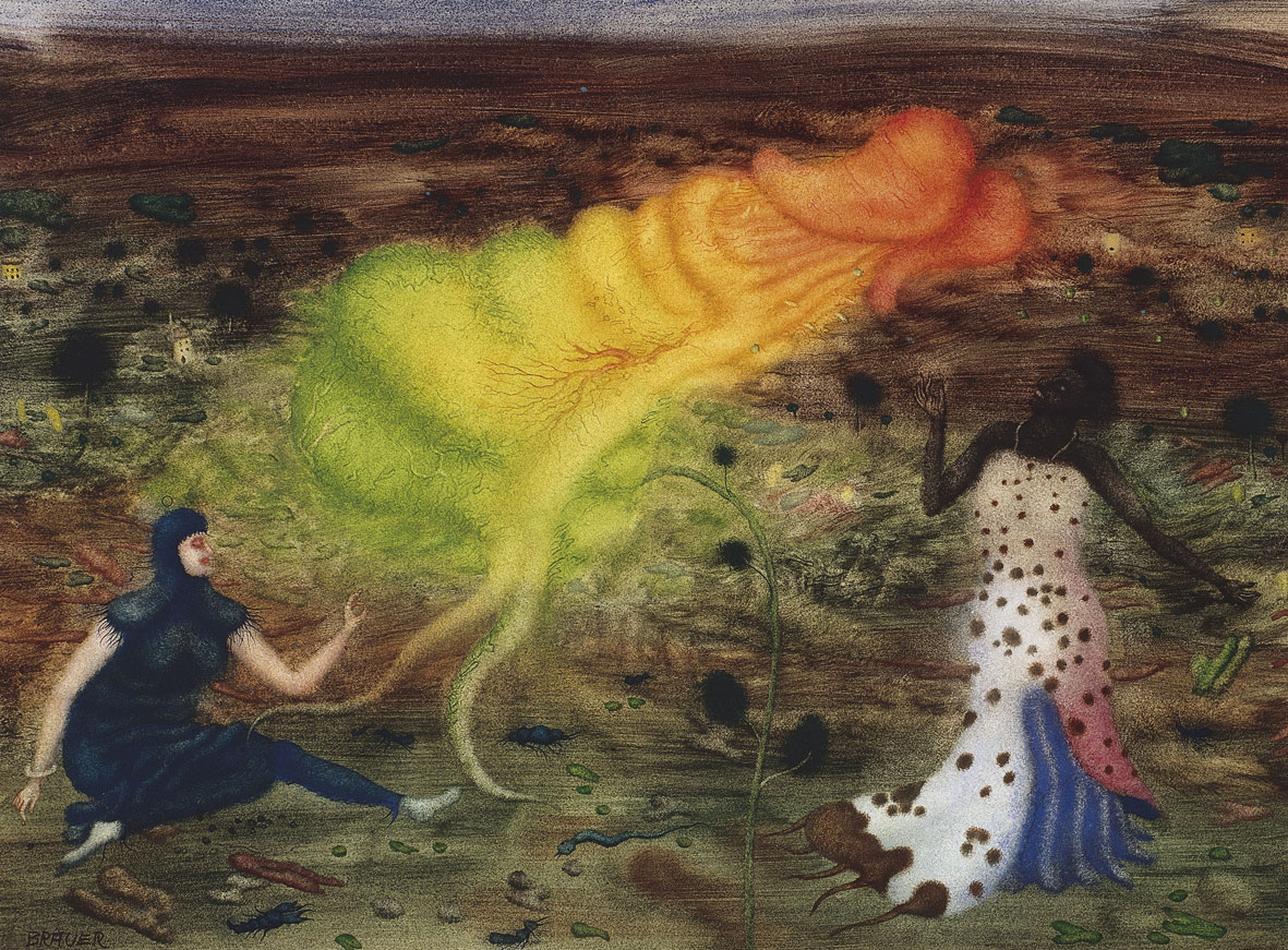 Arik Brauer 　アリク・ブラウアー　画集　全3巻揃　洋書 Arik Brauer アリク・ブラウアー 画集 全3巻揃 洋書 独文