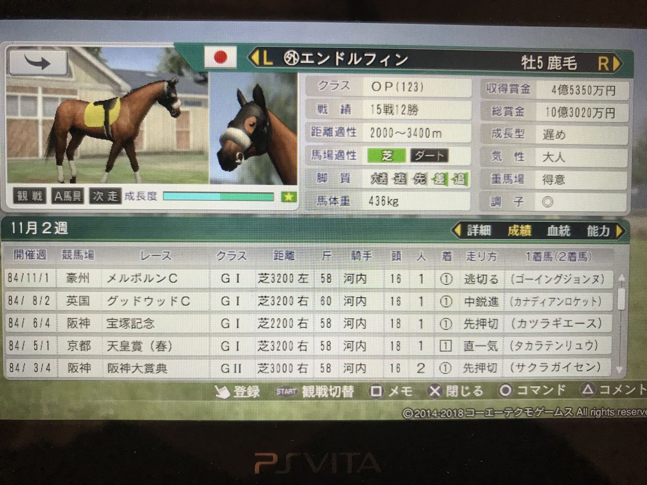 ウイニングポスト8 18プレイ日記part5 序盤の海外遠征 大体ガミってる 競馬 ゲーム 他