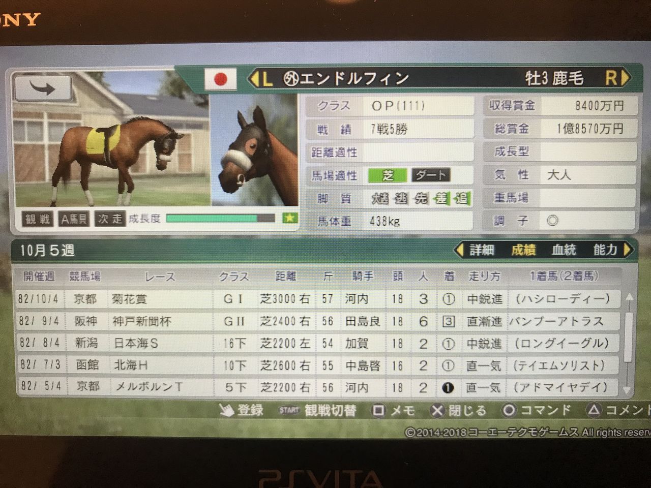 ウイニングポスト8 18プレイ日記part4 仕切り直し 大体ガミってる 競馬 ゲーム 他 ウイニングポスト8 18プレイ日記part4 仕切り直し 大体ガミってる 競馬 ゲーム 他