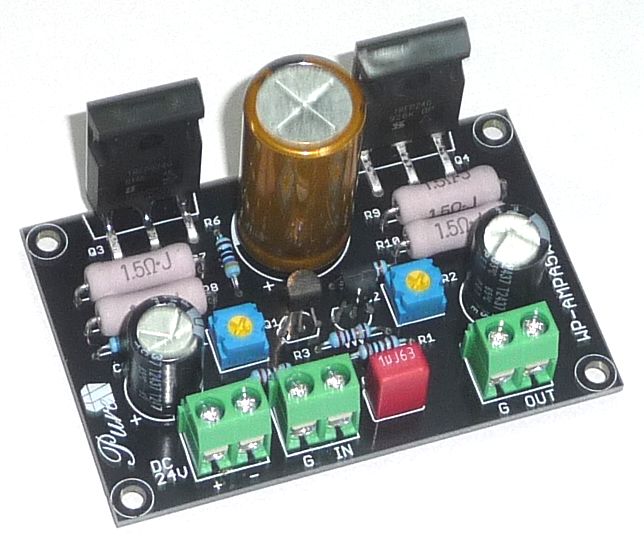 MOS-FET A級動作アンプ 4号機 その(1) 基板改造 : OGUさんのクラフト