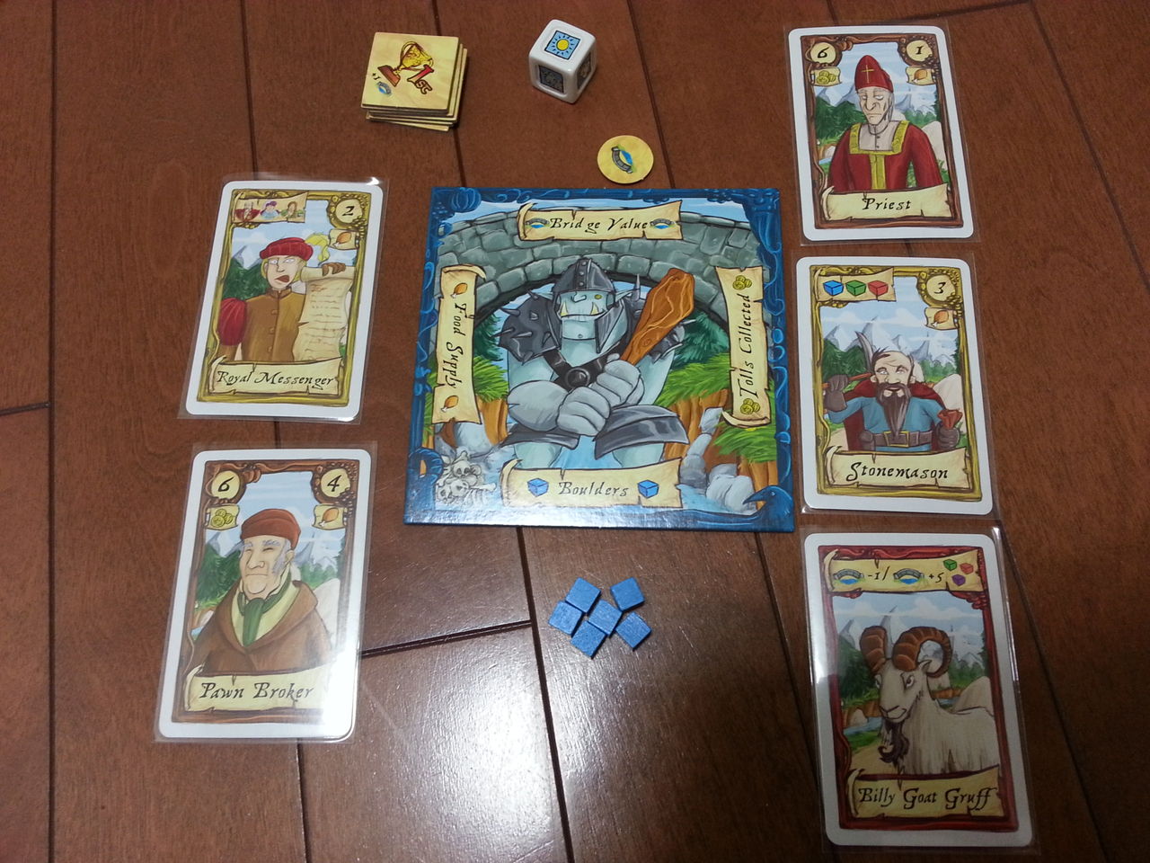 ボードゲーム・レビュー・評価】ブリッジトロール（Bridge Troll） : 「あそびつながるラボ」： おすすめのボードゲーム紹介ブログ