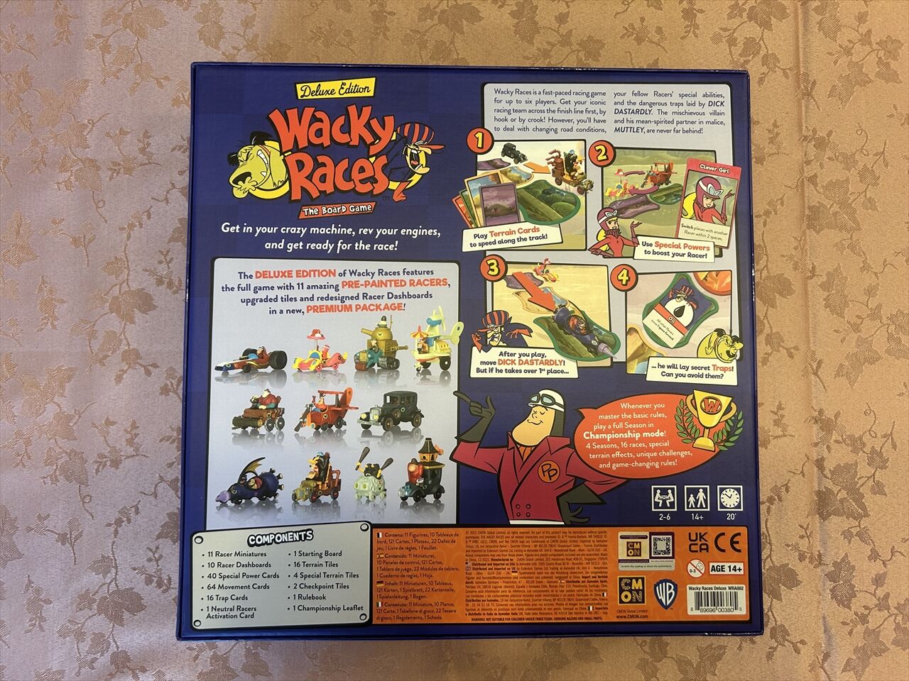 コナミチキチキマシン猛レース イタリア製 Wacky Races Amazon | チキチキマシン猛レース ボードゲーム WackyRaces | ボード