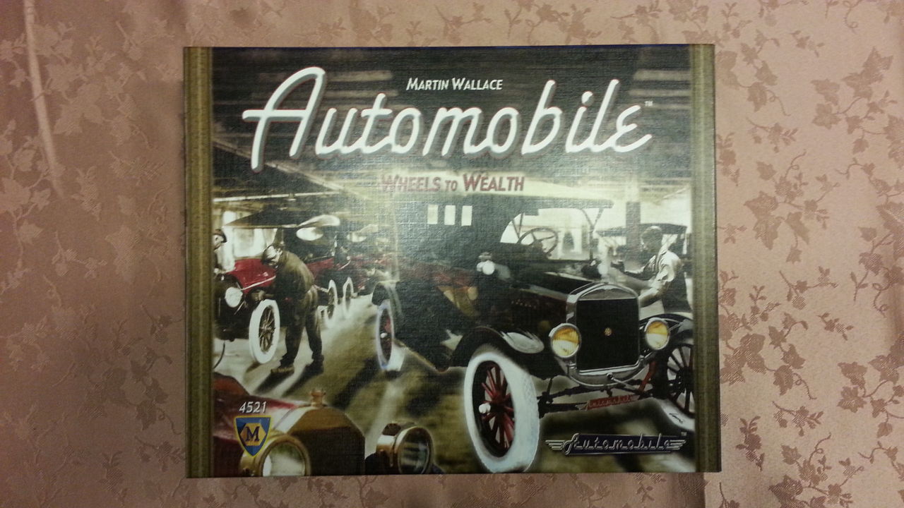 ボードゲーム オートモービル 日本語ルール付き