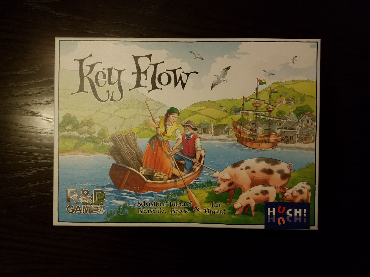 ボードゲーム・レビュー・評価】キーフロウ（Key Flow） : 「あそび