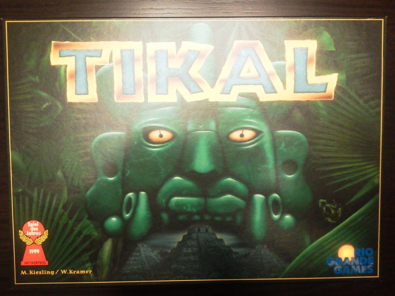 ボードゲーム レビュー 評価 ティカル Tikal あそびつながるラボ おすすめのボードゲーム紹介ブログ