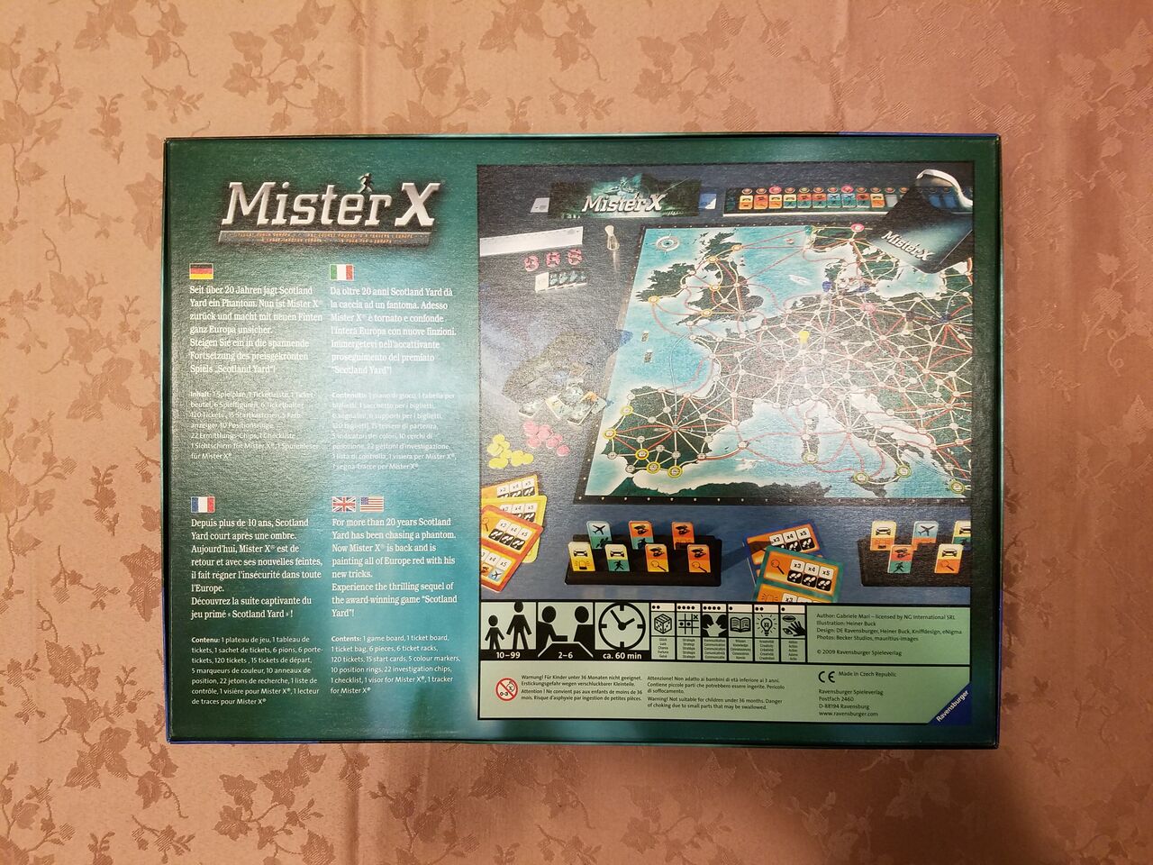 あなたにおすすめの商品 ボードゲーム ミスターｘ 人生ゲーム Labelians Fr