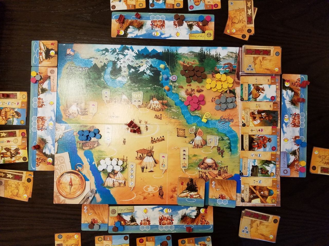 ボードゲーム レビュー 評価 ルイスクラーク探検隊 Lewis Clark The Expedition あそびつながるラボ おすすめのボードゲーム紹介ブログ ボードゲーム レビュー 評価 ルイスクラーク探検隊 Lewis Clark The Expedition あそびつながるラボ おすすめのボードゲーム紹介ブログ