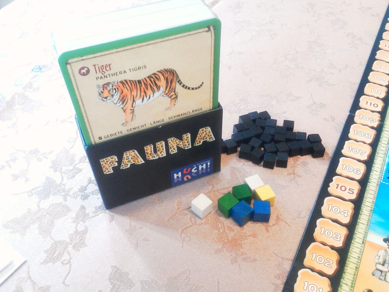 ボードゲーム レビュー 評価 ファウナ Fauna あそびつながるラボ おすすめのボードゲーム紹介ブログ