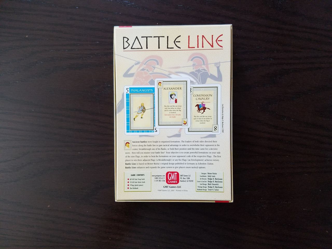 ボードゲーム レビュー 評価 バトルライン Battle Line あそびつながるラボ おすすめのボードゲーム紹介ブログ