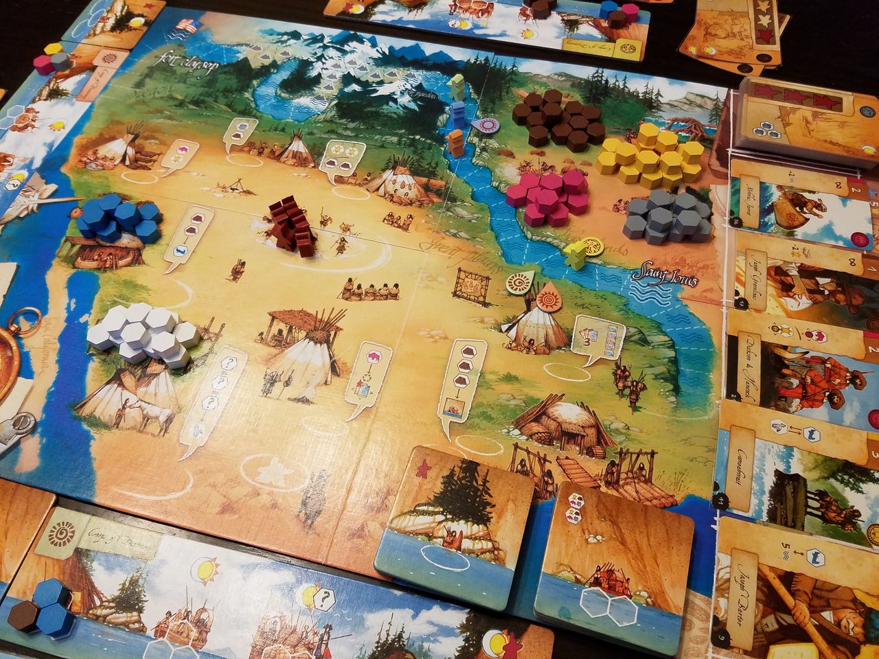 ボードゲーム レビュー 評価 ルイスクラーク探検隊 Lewis Clark The Expedition あそびつながるラボ おすすめのボードゲーム紹介ブログ ボードゲーム レビュー 評価 ルイスクラーク探検隊 Lewis Clark The Expedition あそびつながるラボ おすすめのボードゲーム紹介ブログ