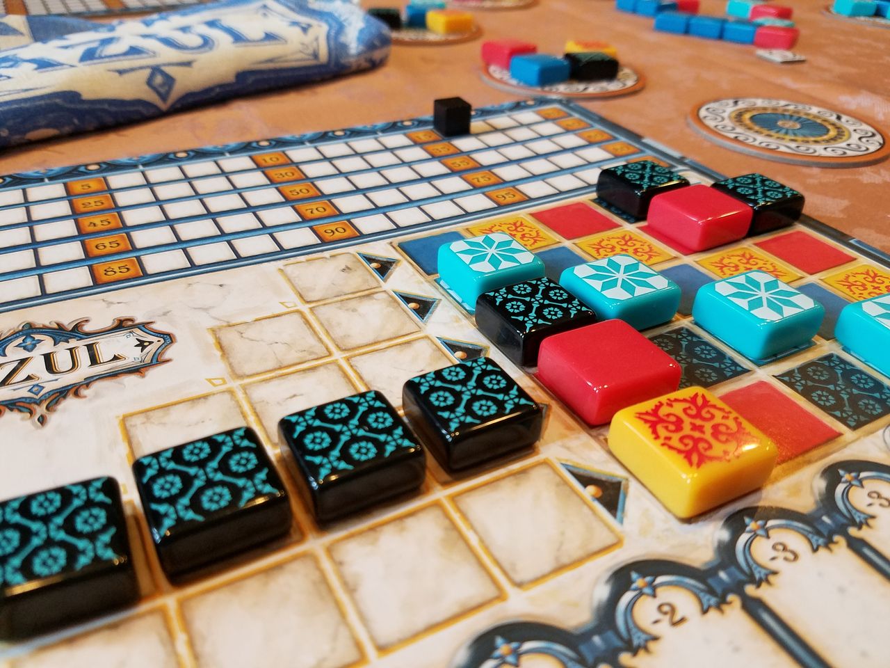 ボードゲーム レビュー 評価 アズール Azul あそびつながるラボ おすすめのボードゲーム紹介ブログ