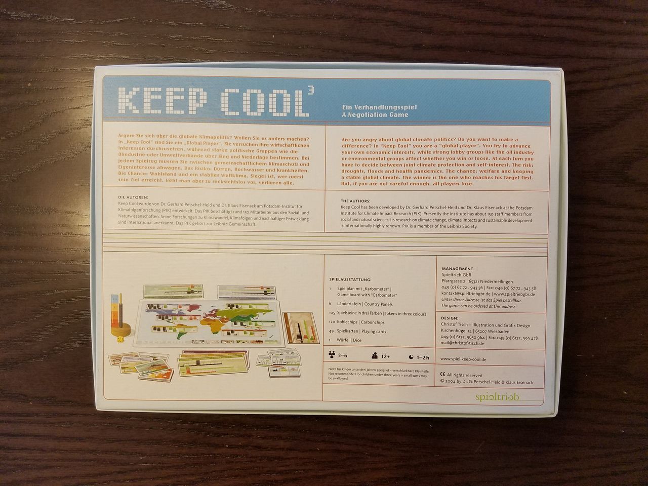 ボードゲーム・レビュー・評価】キープクール（Keep Cool） : 「あそび