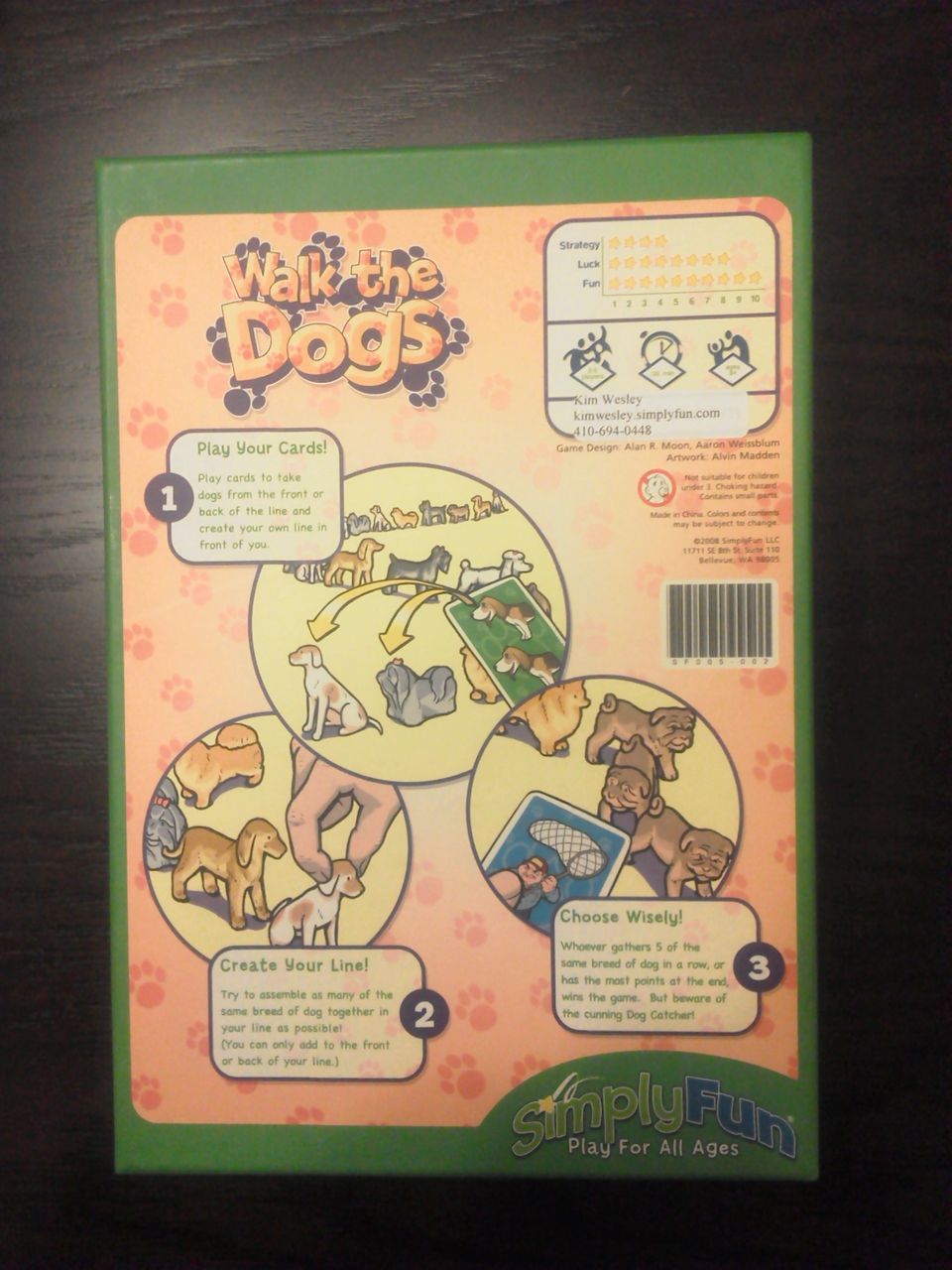ボードゲーム レビュー 評価 犬の散歩 あそびつながるラボ おすすめのボードゲーム紹介ブログ