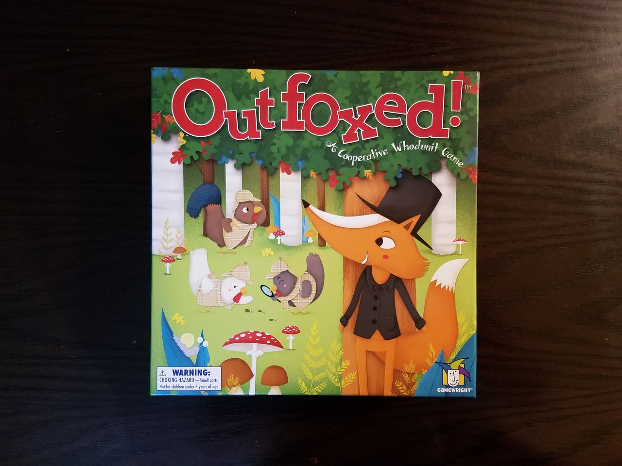 ボードゲーム レビュー 評価 アウトフォックスト Outfoxed あそびつながるラボ おすすめのボードゲーム紹介ブログ