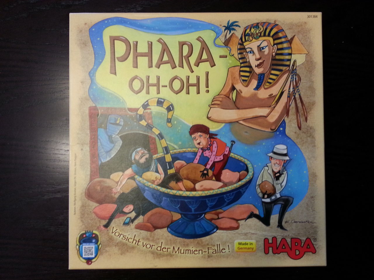 ファラ・オー・オー！(Pharao's Gulo Gulo) ボードゲーム