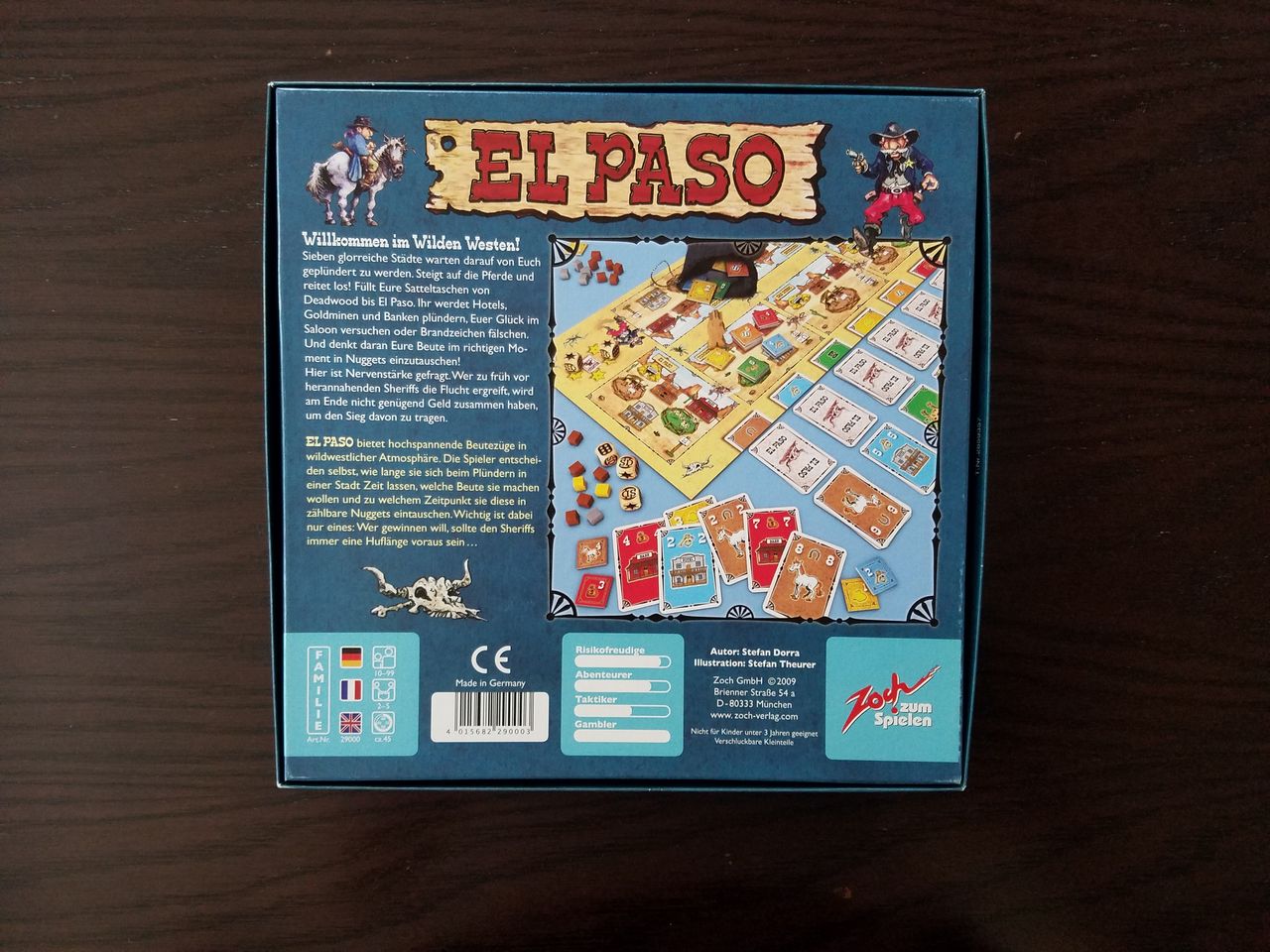 ボードゲーム レビュー 評価 エルパソ El Paso あそびつながるラボ おすすめのボードゲーム紹介ブログ