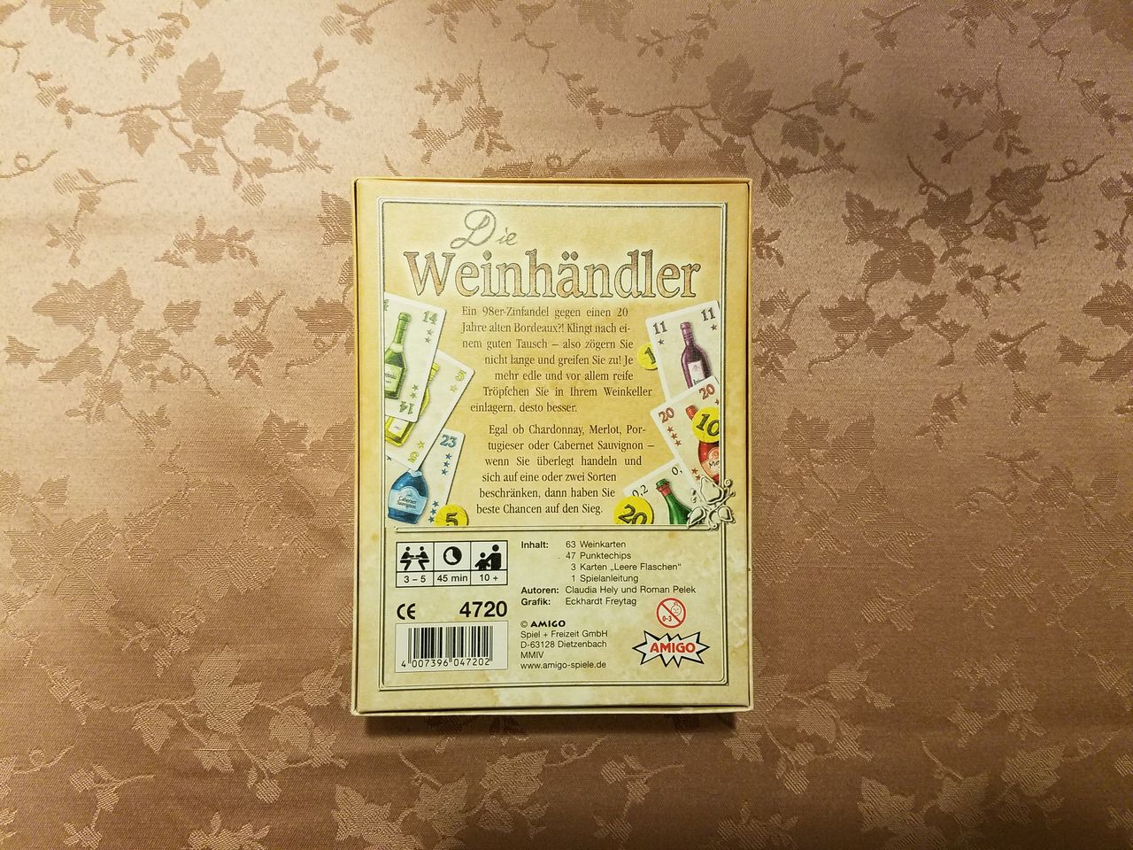 ボードゲーム レビュー 評価 ワイン商 Die Weinhandler あそびつながるラボ おすすめのボードゲーム紹介ブログ