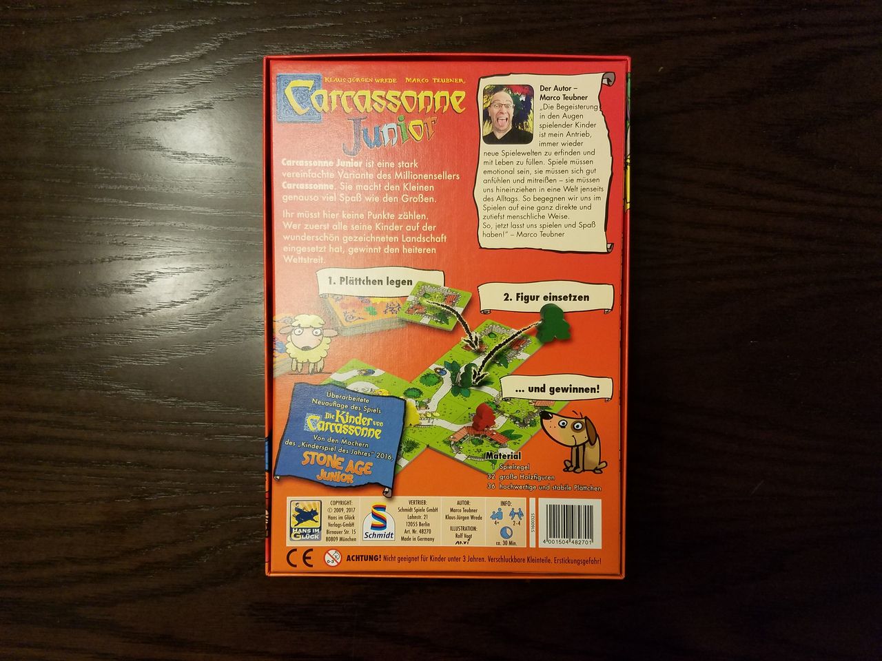 ボードゲーム レビュー 評価 カルカソンヌ キッズ カルカソンヌジュニア Carcassonne Junior あそびつながるラボ おすすめのボードゲーム紹介ブログ