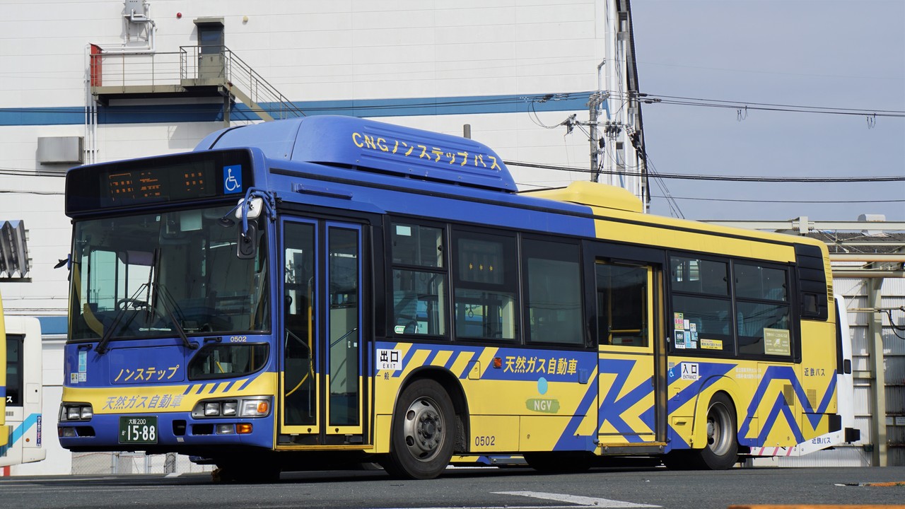 近鉄バス 0502 おぐら山荘 近鉄バス 0502 おぐら山荘
