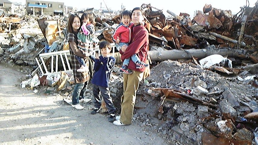 津波に飲みこまれたマイクロバスの中で亡くなった愛梨ちゃん。 石巻で