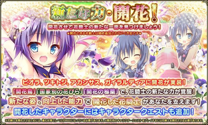 ビオラ開花 フラワーナイトガールプレイ日記 ビオラ開花 フラワーナイトガールプレイ日記