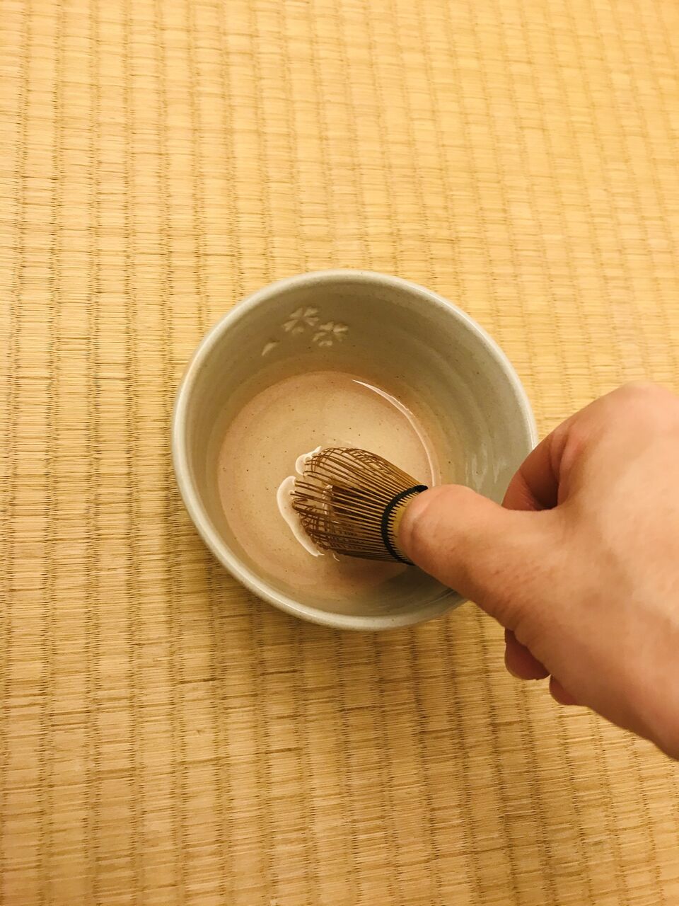 始めの茶筅通し ごく初歩の 茶道